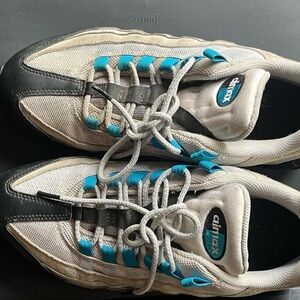 Nike Air Max with Blue and Black Details